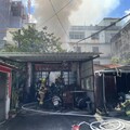 高雄楠梓區火警...全面燃燒！ 8旬翁救出命危送醫搶救中