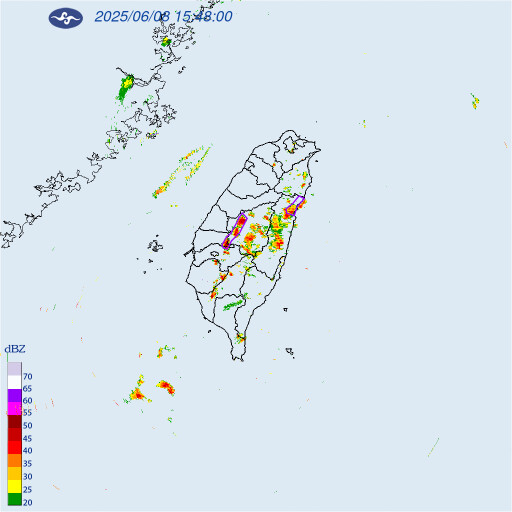 國家警報狂響!4縣市大雷雨特報 1地區小心溪水暴漲