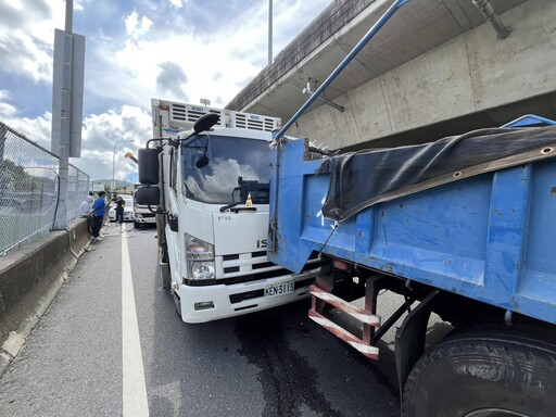 台76重大車禍!6大小車追撞「車頭插入前車底變形」慘狀直擊