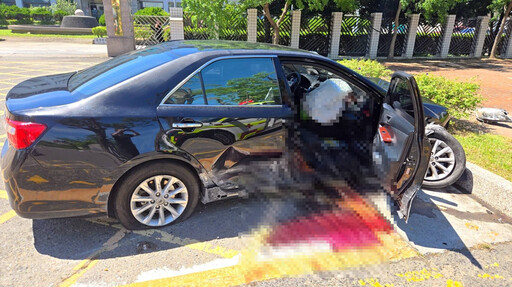 影/嘉義2車對撞!20歲騎士「空中翻滾」重摔 警搜出K盤