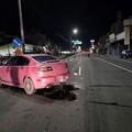 影/人噴飛15米遠慘死！湖內機車撞轎車 擋風玻璃成蜘蛛網狀