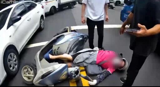 影/中和男騎士突倒地無呼吸心跳 勇警CPR及時救回