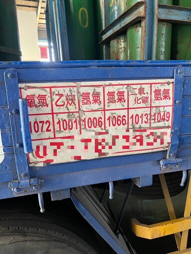 悚!「滿載鋼瓶」吊籃架空中直墜 阿蓮氣體廠工人爆頭命危