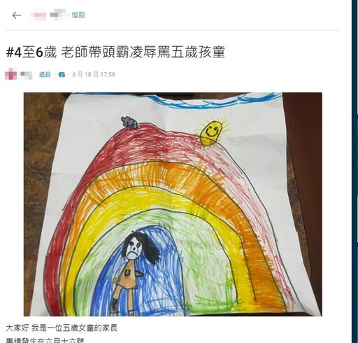新北5歲女童遭師辱罵「妳以為妳是誰」還被推擠!家長心碎網炸鍋