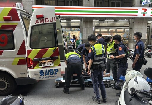 新北男持3刀砸玻璃恐嚇鄰居 警噴辣椒水壓制逮人