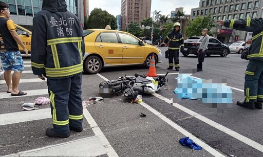 影/77歲翁開吊車擦撞3機車 18歲女遭輾斃慘死