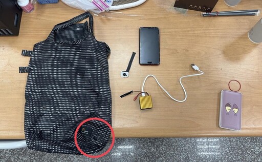 影/高雄男百貨公司偷拍裙底拒捕 購物袋裝針孔遭警壓制