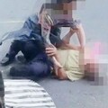 北市白蘭市場衝突！違規擺攤30年 竹筍嬤遭「壓地掐脖」