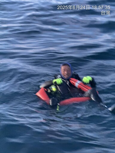 澎湖海保志工隊長生態巡查失聯!海巡展開大規模海空搜救成功尋獲