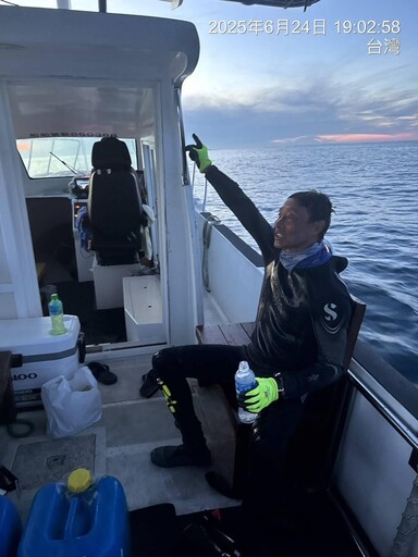 澎湖海保志工隊長生態巡查失聯!海巡展開大規模海空搜救成功尋獲
