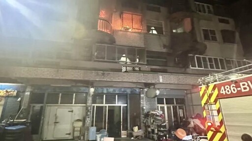 高雄路竹透天厝火警 1女子無呼吸心跳送醫搶救