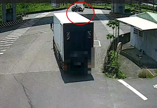 影/女重機車隊長遭撞「人車分離」搶命中 愛車碎片亂噴
