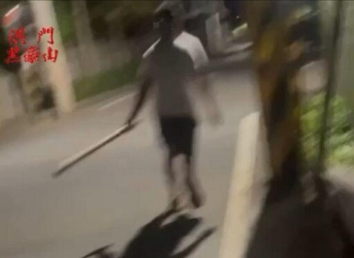 影/討600萬債務不成!豐原茶行遭二度潑漆「一片血紅」