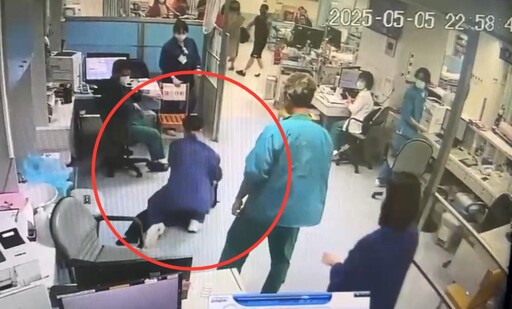影/又見急診室暴力 婦人持利剪攻擊醫師遭制伏