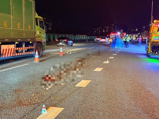 影/國道「遭8車輾碎」!監理站員工上班2小時請假後斷魂