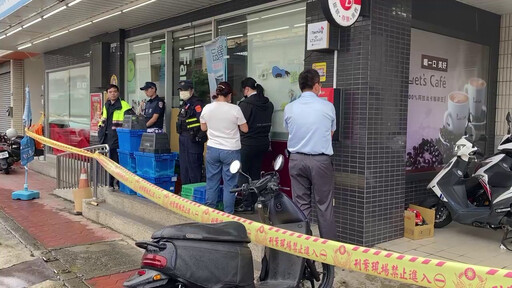 影/豐原超商捅死人!兇手投案 目擊者:1人打招呼1人動手