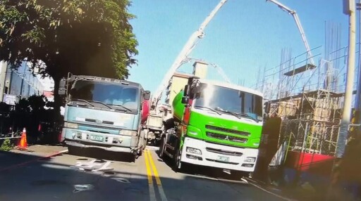 工地6大車堵死巷口!彰化翁送醫受阻 警全開罰