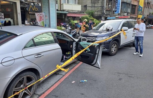影/三重警匪追逐嫌犯開車衝撞 3員警、1民眾受傷