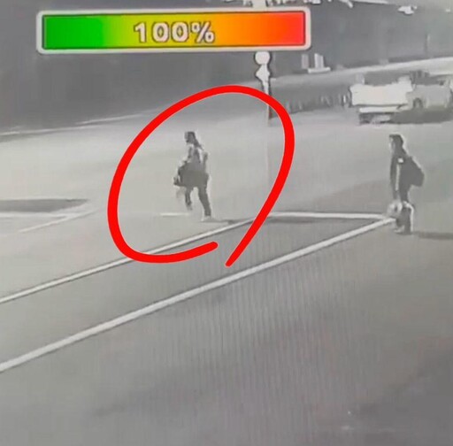 影/奪命瞬間曝! 台中女下遊覽車「未走斑馬線」遭撞死