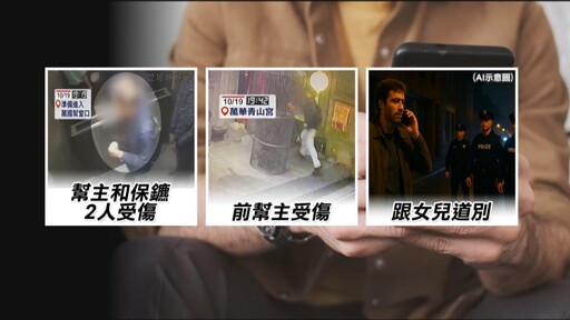 金牌特派/萬華黑幫火拼1死4傷!阿國最後通話:我要走了…真相曝光