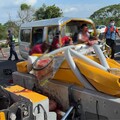 影/嘉義民和國中棒球隊國道車禍！8人受困消防搶救送醫