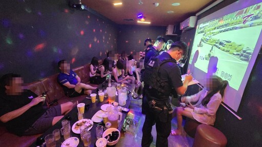 影/持觀光簽證卻挺著北半球坐檯!桃警逮21泰女違規陪酒
