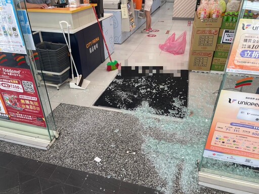 影/北市驚見無差別攻擊「2店被砸、2人受傷」