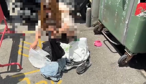 台中驚爆街頭持刀攻擊!男女騎假車牌機車 變裝逃亡3hr落網