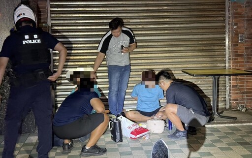 影/新莊毒鴛鴦拒檢肇事棄車逃逸 警逮人起獲各式毒品