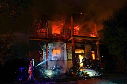宜蘭五結鄉民宅凌晨火警 4人受困救出急送醫