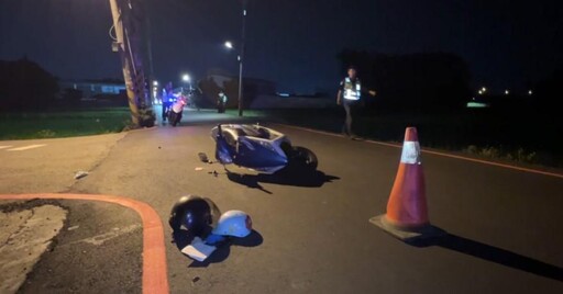 台中深夜驚悚車禍!男騎士對撞母女檔 噴飛田中亡