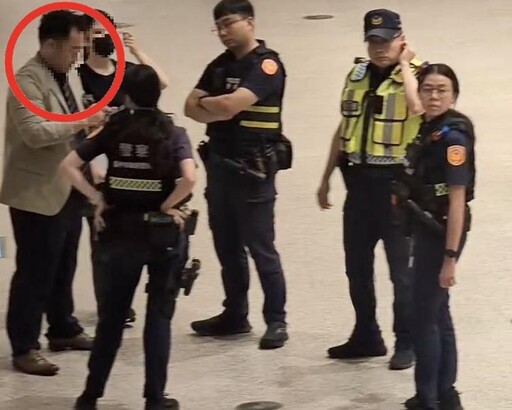 影/台中歌劇院爆激烈衝突!「黑道律師」咆哮狠嗆「要告死警察」