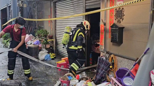 影/燒到嚴重碳化!中壢火警1大4小遺體送殯儀館 悲傷故事曝