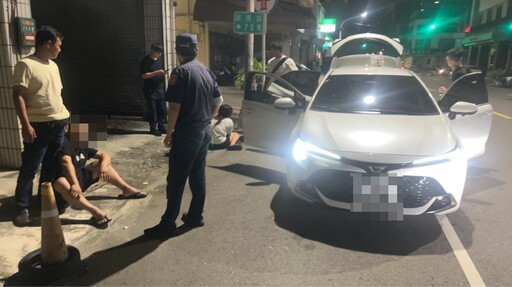 高雄轎車拒檢衝撞警！3嫌遭逮移送法辦