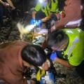 北新竹車站驚傳民眾遭火車撞擊！傷者嚴重骨折送醫