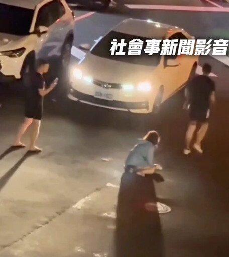 台中渣男當街毆前女友 她遭扯髮「趴地尖叫」求饒