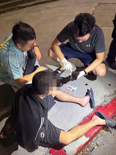 影/林口聯結車拒檢落跑逃到斗六 4條通男扯：要養家活口