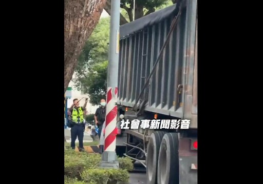 影/林口聯結車拒檢落跑逃到斗六 4條通男扯:要養家活口