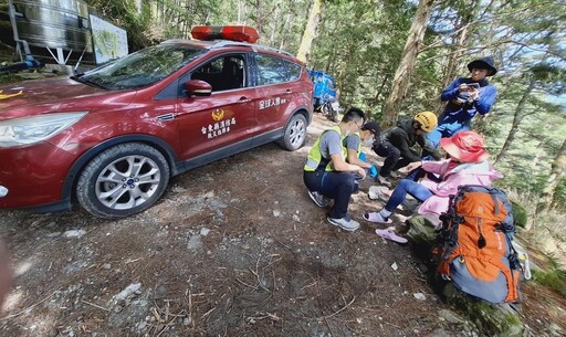 台東嘉明湖登山意外 女山友扭傷無法行走急送醫