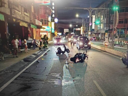 埔里連2起死亡噩耗!騎士遭撞飛喪命 驚悚畫面曝光
