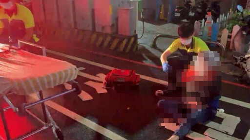 基隆廂型車深夜撞飛女騎士 肇逃又連撞3車棄車落跑