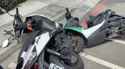 影/台中油罐車撞雙載機車 乘客遭撞飛傷重不治
