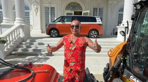 影/吊車大王出手了！暖心捐小山貓 援助罹難者家屬1萬
