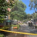 北市師大傳火警 綜合大樓起火、現場濃煙密布