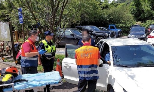 北市翁遊陽明山突血氧過低 孝子急報案警助送醫救命