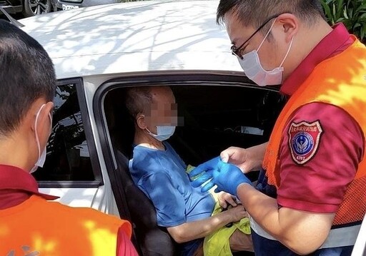 北市翁遊陽明山突血氧過低 孝子急報案警助送醫救命