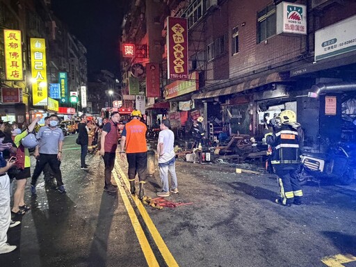 影/蘆洲便當店氣爆釀7傷！ 瓦斯行員工2度燒傷 警消：疑有人使用火具