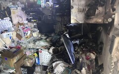 彰基放射腫瘤科組長辦公室起火 焦黑驚悚直擊