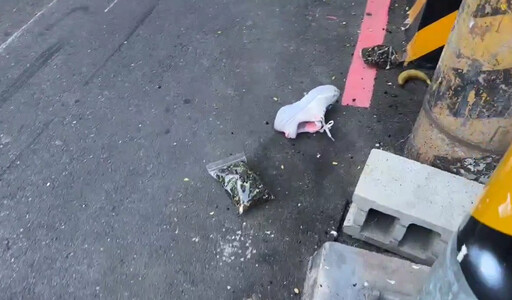 影/一個黑影閃過！台中驚悚車禍 女騎士無生命跡象緊急送醫