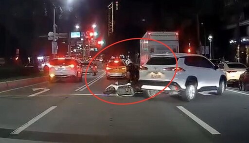 影/新北林口爆酒駕拒檢衝撞 警強勢追捕壓制逮人